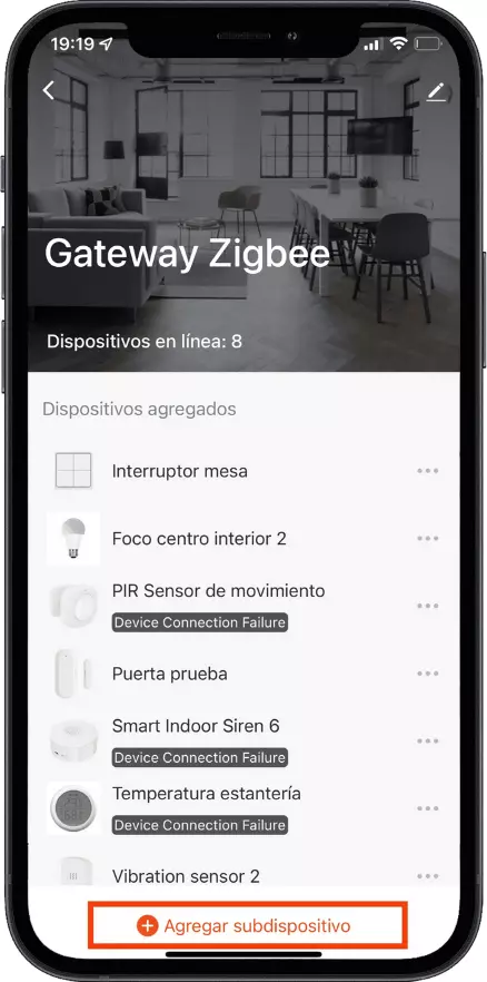 Agregar dispositivo Ziggbe Smart Life