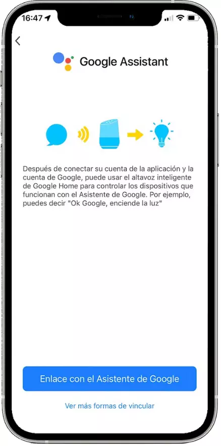 Paso 3 Conectar Google Asistente con Smart Life